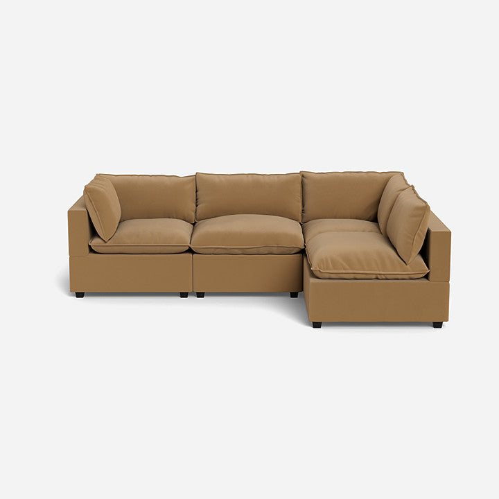 Poka L Shape Open End Modular Sofa