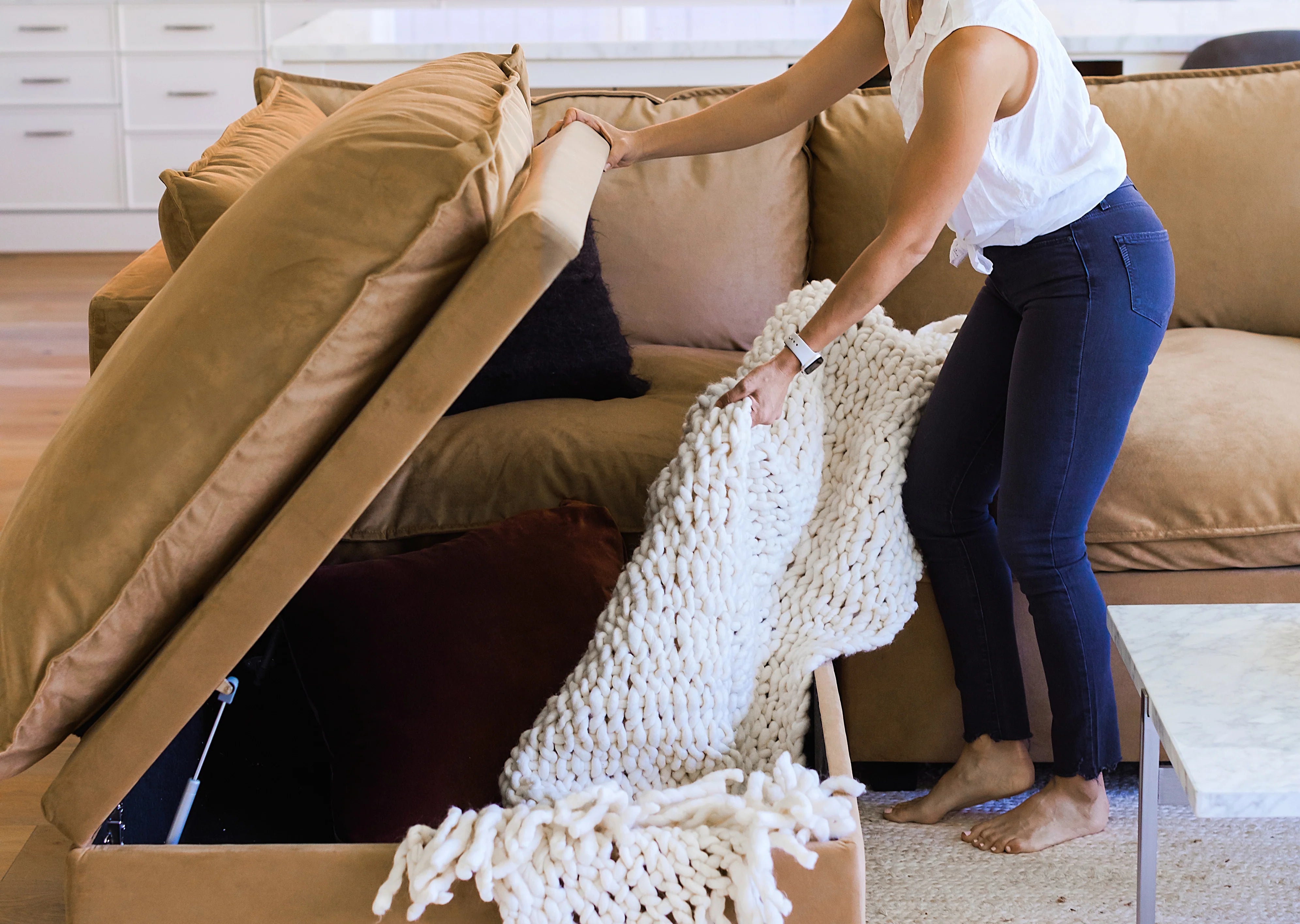 Poka Storage Footstool