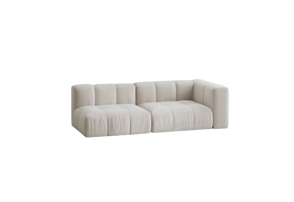 Coco 2 Seat Open End Sofa + Ottoman