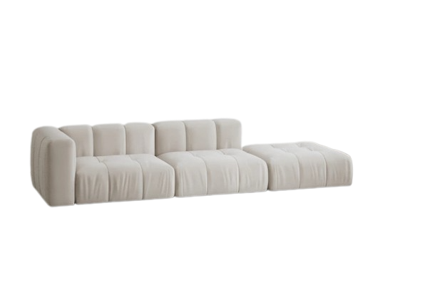 Coco 2 Seat Open End Sofa + Ottoman